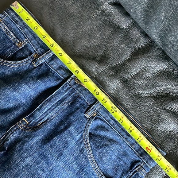 Lauren Ralph Lauren Denim Jeans Women Sz 10 DarkWash StraightLeg Cowgirl Western - Picture 13 of 14